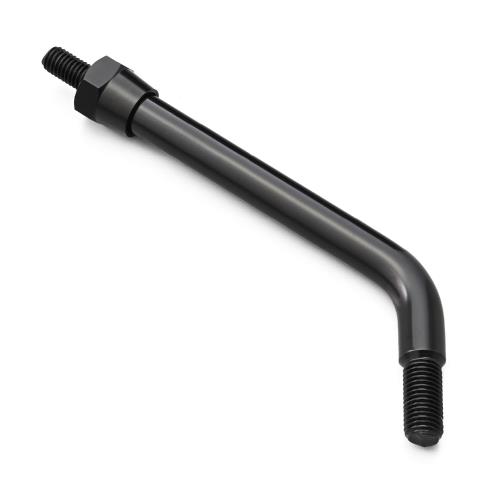 デイトナ(Daytona) バイク ミラー 補修品 オフセットバー ハイビジミラー Z2モンスターミラー用 ハイタイプ 10mm逆ネジ ブラック 1本入り 42283