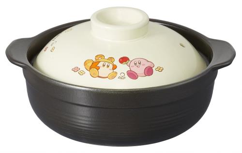 スケーター(Skater) 土鍋 6号 電子レンジ対応 陶器製 星のカービィ ピクニック CDN18-A