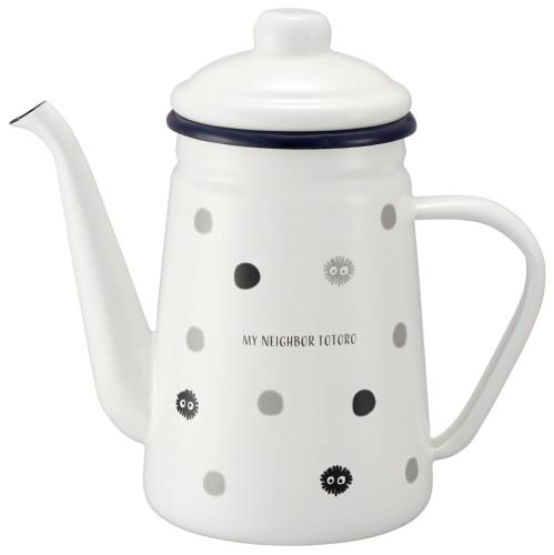スケーター ホーロー ドリップケトル 1.1L となりのトトロ まっくろくろすけ ENKT1