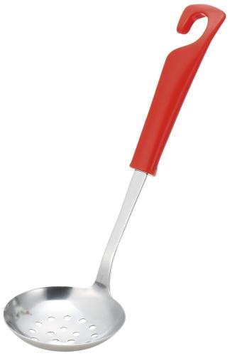 貝印 KAI 豆 穴あき お玉 レッド Kai House Select 日本製 DE5848