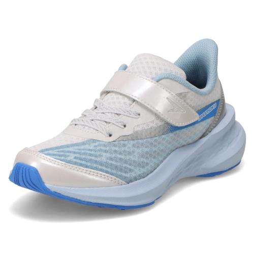 [シュンソク] スニーカー キッズ 女の子 子供靴 厚底 軽量 16~25cm 2.5E LEJ 8390 サックス 22.0 cm