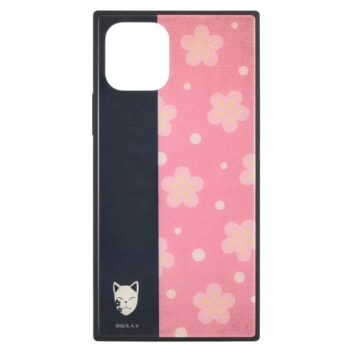 バンダイ 鬼滅の刃 iPhone11 Pro(5.8インチ)対応 スクエアガラスケース 真菰（まこも） KMY-34E