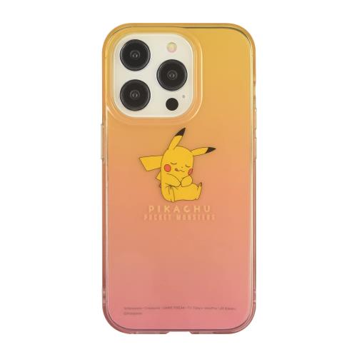 グルマンディーズ ポケットモンスター iPhone 14 Pro / 13 Pro (6.1インチ) 対応 ソフトケース ピカチュウ POKE-786A