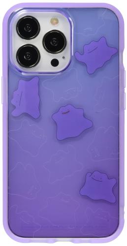 グルマンディーズ ポケットモンスター IIIIfit Clear iPhone13 Pro(6.1インチ)対応ケース メタモン POKE-729C