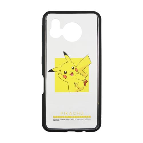 グルマンディーズ ポケットモンスター IIIIfit Clear (イーフィット クリア) AQUOS sense7 対応 ケース ピカチュウ POKE-822A