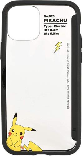 グルマンディーズ ポケットモンスター SHOWCASE+ iPhone12 mini(5.4インチ)対応ケース ピカチュウ POKE-669A ブラック