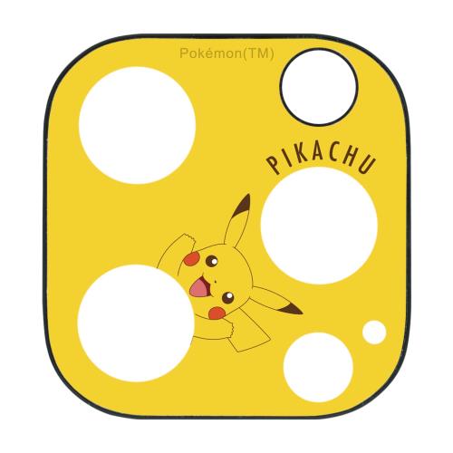 グルマンディーズ(Gourmandise) ポケットモンスター iPhone 14 Pro / 14 Pro Max 対応 カメラカバー ピカチュウ POKE-808A