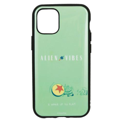 グルマンディーズ ディズニー、ディズニー・ピクサーキャラクター/IIIIfit iPhone12 mini(5.4インチ)対応ケース エイリアン DN-748E グリーン