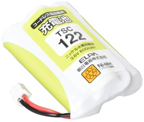 (ELPA) õѽ ѥʥ˥å¾Ʊ ӥѥå 3.6V 600mAh ˥åǽ TSC-122