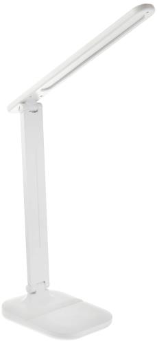 エルパ (ELPA) LEDデスクライト 照明 勉強机 光源:LED(白色・電球色 相当) AS-LED09(W)