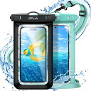 JEDirect スマホ 防水ケース 防水ポーチ iPhone 16 15 14 13 12 Pro Max Plus/Samsung Galaxy S24 S...