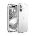 elago iPhone 16 対応 ケース クリア 耐衝撃 ハイブリッド スマホケース 透明 薄型 軽量 スマホカバー [ iPhone16 アイフォン 16...
