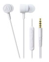 オーディオテクニカ iPod/iPhone/iPad専用カナル型イヤホン ホワイト ATH-CKL220i WH