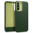 Caseology Galaxy S22 ケース TPU シリコン質感 PCシート カバー 耐久性 ナノポップ - アボグリーン(2)