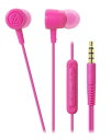 オーディオテクニカ iPod/iPhone/iPad専用カナル型イヤホン ピンク ATH-CKL220i PK