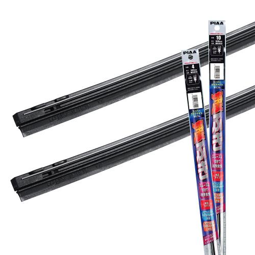 PIAA ワイパー替えゴム車種専用セット スーパーグラファイト 天然ゴム仕様 2本入 (500mm + 380mm) ホンダ フィット/マツダ フレア/スズキ ワゴンR ワゴンRスティングレー 他 AMRRG007