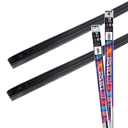 PIAA ワイパー替えゴム車種専用セット スーパーグラファイト 天然ゴム仕様 2本入 (600mm + 450mm) トヨタ クラウン クラウンマジェスタ/マツダ CX-5 アテンザセダン/スバル フォレスター エクシーガ 他 AMRRG014