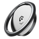 指紋防止Syncwire スマホリング 携帯リング 薄型 360°回転 落下防止 指輪型 スタンド機能 iPhone リング ホールドリング フィンガーリング iPhone 13mini / 13 / 13 Pro / 13 Pro Max/iPhone 12mini / 12 / 12 Pro / 12 Pro Maxi などのiPhone/Android各種他対応-ガングレー