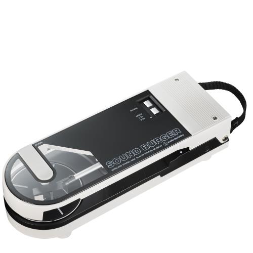 オーディオテクニカ ワイヤレス レコードプレーヤー AT-SB727 サウンドバーガー ポータブル 小型 軽量 USB充電 Bluetooth ベルトドライブ国内ホワイト AT-SB727 WH