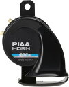 PIAA バイク用ホーン 400Hz SPORTS HORN 112dB 1個入 雨にも強いスポーツ仕様 軽量タイプ 車検対応 MHO-1