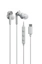 オーディオテクニカ ATH-CKS330C WH イヤホン 有線 1.2m マイク付き USB Type-C 重低音 カナル型 PC Windows Mac Android ホワイト