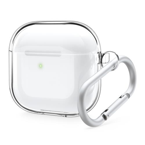 elago AirPods 4 �б� ������ Ʃ�� ���ꥢ ���С� ����ӥ� �դ� ��ɻ� �磻��쥹���� MagSafe �б� ���ե� TPU ���ꥢ������ [ AirPods4 �����ݥå� 4 ��4���� �б� ] CLEAR HANG CASE �ȥ�󥹥ѥ���
