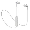 オーディオテクニカ SoundReality ワイヤレスイヤホン Bluetooth リモコン/マイク付 グレー ATH-CKR300BT GY