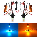 Catland ウインカーポジションキット S25 LED シングル ウインカー ポジションランプ スモール球 ピン角違い 150度 ハイフラ防止抵抗付き 1156 BAU15S PY21W アンバー アイスブルー 2色 ウインカーポジション LEDバルブ 12V 車用 バイク用 明るい 2835SMD 42連
