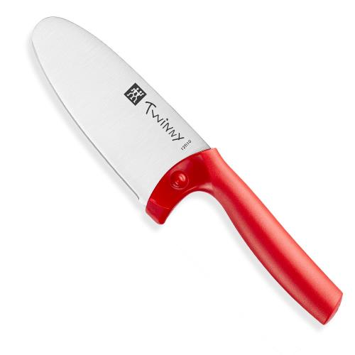 ZWILLING ツヴィリング 「 ツウィニー レッド 100mm 」 子供 子ども 包丁 ステンレス 先丸 日本正規販売品 TWINNY 36550-101
