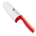 ZWILLING ツヴィリング 「 ツウィニー レッド 100mm 」 子供 子ども 包丁 ステンレス 先丸 日本正規販売品 TWINNY 36550-101