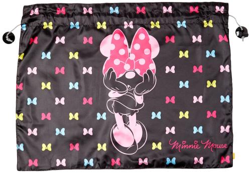 ナポレックス(Napolex) 車用カーテン 吸盤簡単取付 UVカット99% 日除け 透けにくい2枚合わせ 滑らか素材使用 カー用品 ディズニー ミニーマウス WNー37