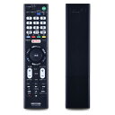 AVTVA RMT-TX100J 交換用リモコン for ソニー SONY 汎用テレビリモコン 設定不要 触れ心地よし 鋭敏な反応 KJ-55X9300C KJ...