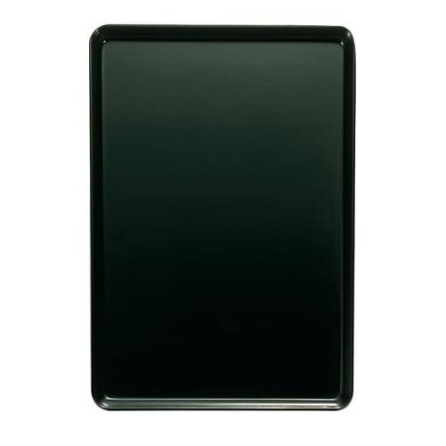 サンメニー 慶弔両用 名刺盆 (切手盆) 山中漆器 日本製 お手軽 仏具 法事 シンプル 多様 で 万能 祝儀盆 黒 法要 冠婚葬祭 ビジネス シーン ふだん 使い お香典 ご祝儀 お布施 マルチトレイ お 盆 給仕盆 焼香盆 にも 石川県で 製造 幅19.5×奥行13.5×厚さ1.3cm [Sunmany](3)