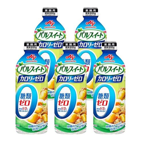 味の素 パルスイート カロリーゼロ( 液体タイプ / 600g×5本セット)糖類ゼロ 糖質オフ 低カロリー 甘味料 カロリーコントロール/ 使用量1/3で砂糖と同じ甘さ/エリスリトール 味の素 パルスイート カロリーゼロ( 液体タイプ / 600g×5本セット)糖類ゼロ 糖質オフ 低カロリー 甘味料 カロリーコントロール/ 使用量1/3で砂糖と同じ甘さ/エリスリトール