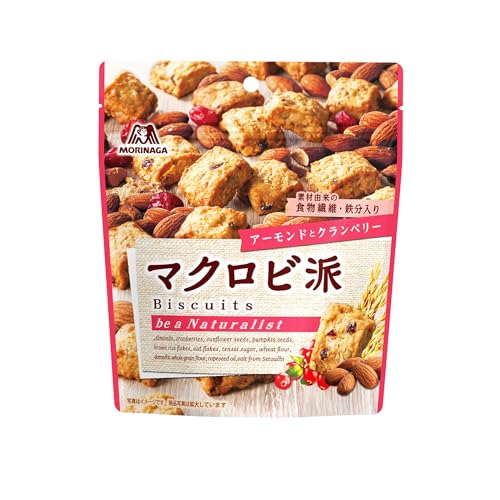森永製菓 マクロビ派ビスケット アーモンドとクランベリー 100g×5個