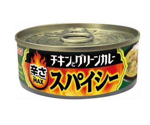 いなば食品 チキンとグリーンカレー スパイシー 115g ×6個