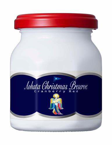 アヲハタ 2024年 クリスマス プレザーブ クランベリー レッド 170g