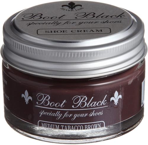 [コロンブス] 靴クリーム ブートブラックシルバーラインシュークリーム ミディアムブラウン