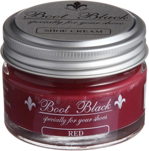 [コロンブス] 靴クリーム ブートブラックシルバーラインシュークリーム レッド One Size