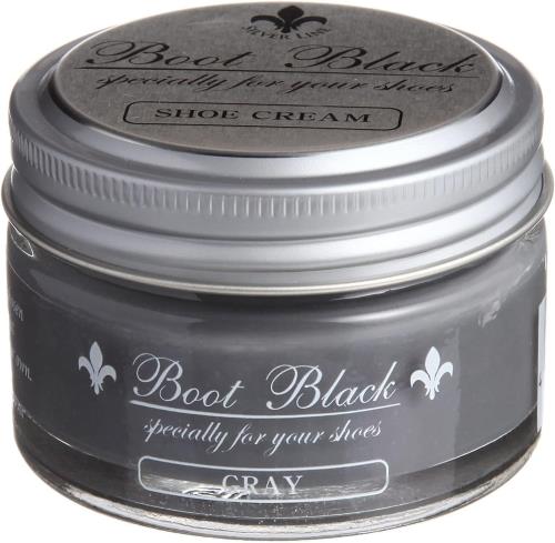 [コロンブス] 靴クリーム ブートブラックシルバーラインシュークリーム グレー One Size