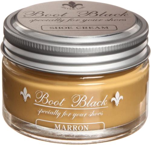 [コロンブス] 靴クリーム ブートブラックシルバーラインシュークリーム マロン 55g