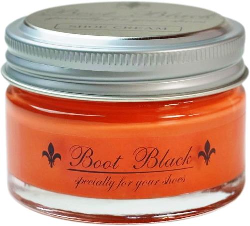 [コロンブス] 靴クリーム ブートブラックシルバーラインシュークリーム ミッドオレンジ