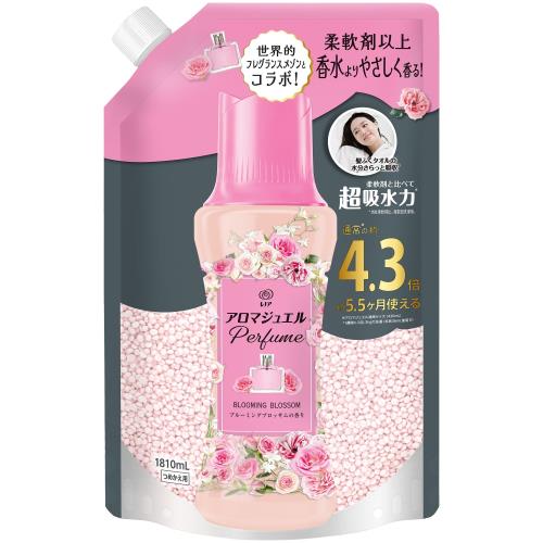 レノア アロマジュエル Perfume 香り付けビーズ ブルーミングブロッサムの香り 詰め替え 1810mL [大容量]
