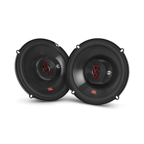 JBL Stage 3637F - 6.5インチ 3ウェイカーオーディオスピーカー グリルなし ブラック