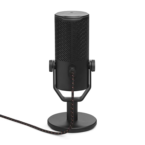 JBL QUANTUM STREAM STUDIO USBスタンドアロン/4つのマイク指向性/3つのコンデンサーマイク搭載USBマイク/テレワーク/ゲーマー/コンテンツクリエーター/ストリーマー/PC,MAC,PS4,PS5,SWITCH使用可能 ブラック JBLSTRMSTUDIOBLK