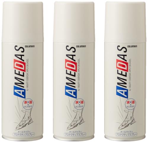 [コロンブス] アメダス防水スプレー 420ml まとめ買い 3本セット 100001 メンズ クリア 420ml×3本セット