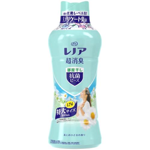 レノア超消臭抗菌ビーズ部屋干し 花とおひさまの香り本体特大 840mL レノア超消臭抗菌ビーズ部屋干し 花とおひさまの香り本体特大 840mL
