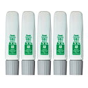 ぺんてる 布描き絵の具 ファブリックファン FFWE-T21 5個セット 緑