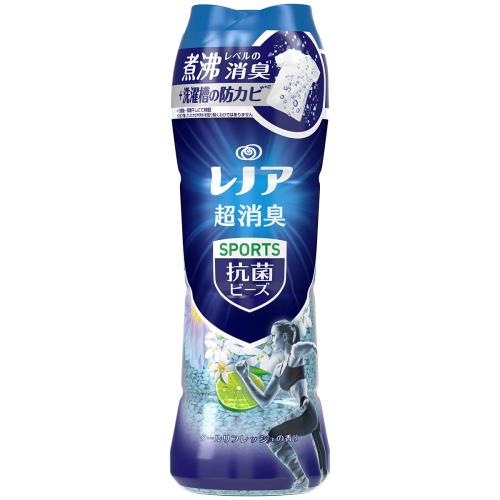 レノア 本格消臭+ 抗菌ビーズ スポーツ クールリフレッシュ 本体 490mL レノア 本格消臭+ 抗菌ビーズ スポーツ クールリフレッシュ 本体 490mL