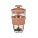 HARIO(ハリオ)フルーツスムージーメーカー 容量約300ml スモーキーピンク 日本製 HDJ-L-SPR